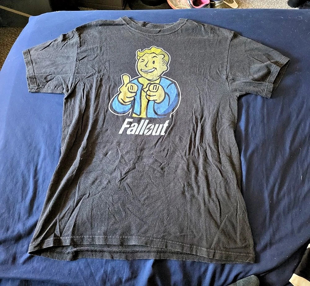 Bethesda Fallout Graphic Black Short Sleeve Tee